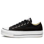 (WMNS) Converse Chuck Taylor All Star Lift Ox 'Black White' 560250C