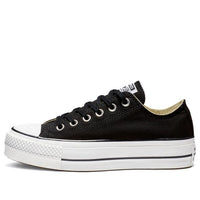 (WMNS) Converse Chuck Taylor All Star Lift Ox 'Black White' 560250C