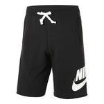 Men's Nike Lacing Breathable Logo Sports Shorts Black DM6817-010