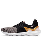 (WMNS) Nike Free RN Flyknit 3.0 For Black/Golden AQ5708-010