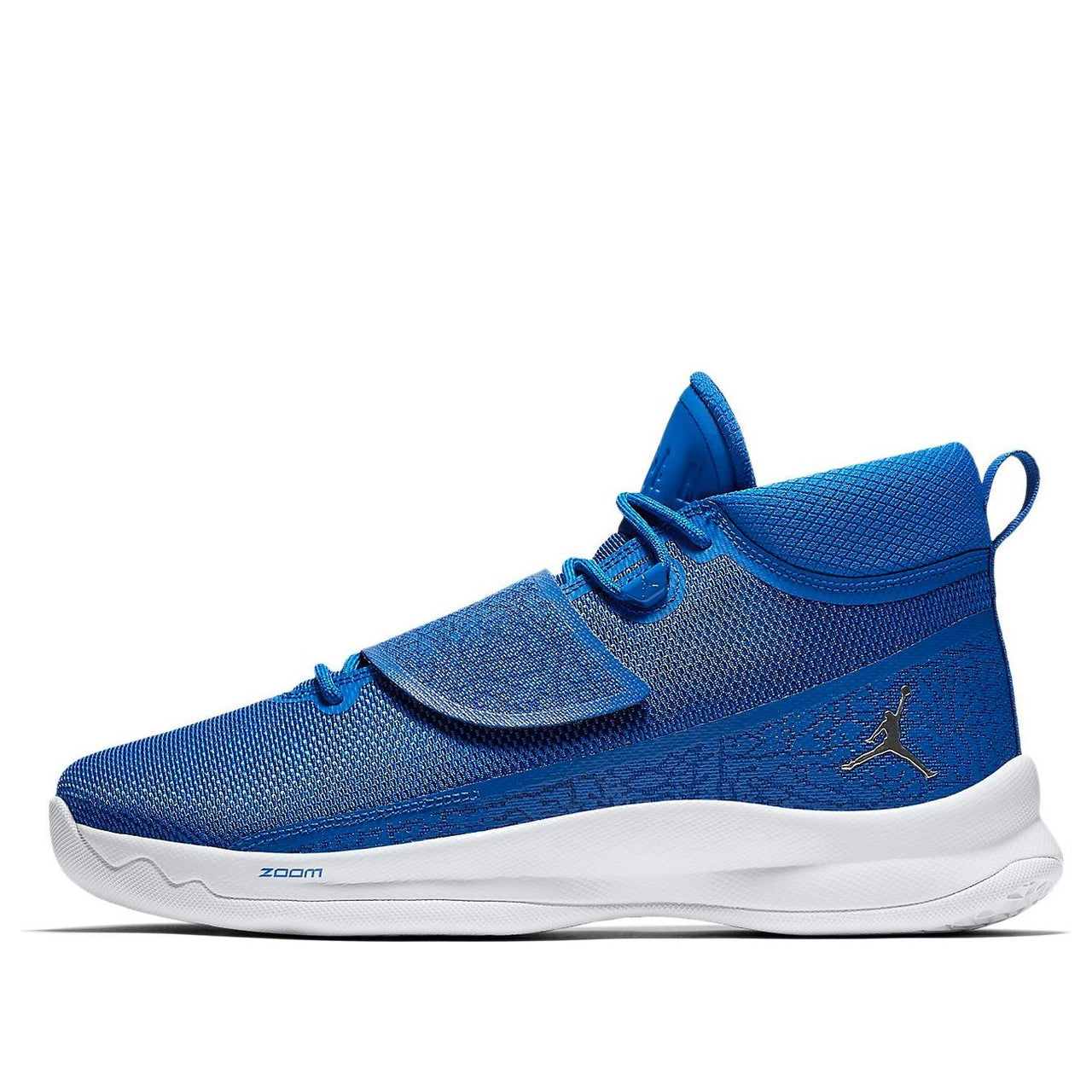 Air Jordan Super.Fly 5 PO X 'Team Royal Metallic Silver White' 914478-406