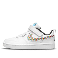 (PS) Nike Court Borough Low 2 SE 'Happy Hoops' DM8099-100