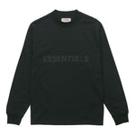 Fear of God Essentials FW20 Long Sleeve Logo Tee 'Black' FOG-FW20-244