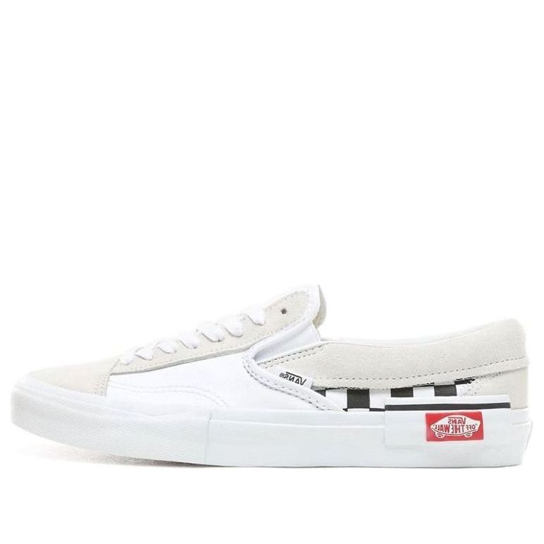 Vans Slip-On CAP 'White Black Checkerboard' VN0A3WM527I