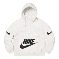 Supreme x Nike Leather Anorak 'White' SUP-FW19-10726
