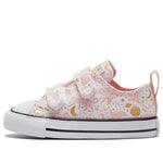 (TD) Converse Chuck Taylor All Star 2V Canvas Shoes Pink/White 772223C