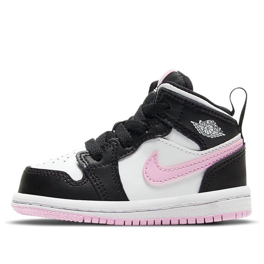 (TD) Air Jordan 1 Mid 'White Light Arctic Pink' 644507-103