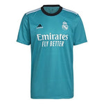 Men's adidas Real Madrid 2nd Away Fan Edition Short Sleeve Soccer/Football Malachite Green Jersey H40951
