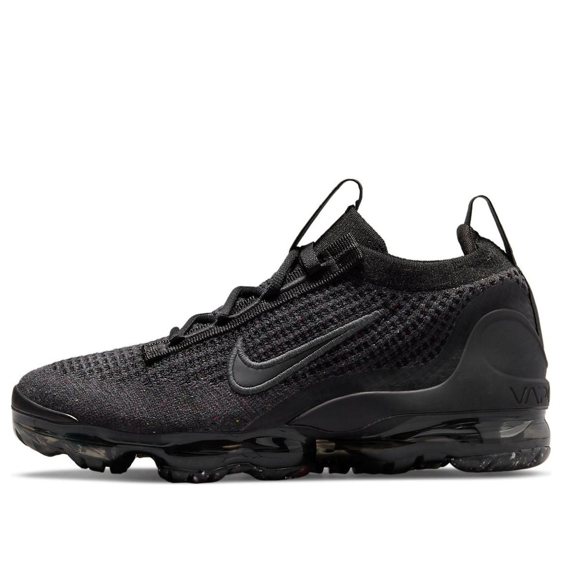(GS) Nike Air VaporMax 2021 Flyknit 'Triple Black' DB1550-001