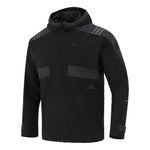 adidas Athleisure Casual Sports hooded Training Knit Jacket Black H40235