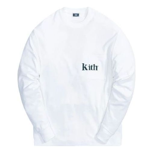 KITH Long-Sleeve Quinn Tee 'White' KH3994-101