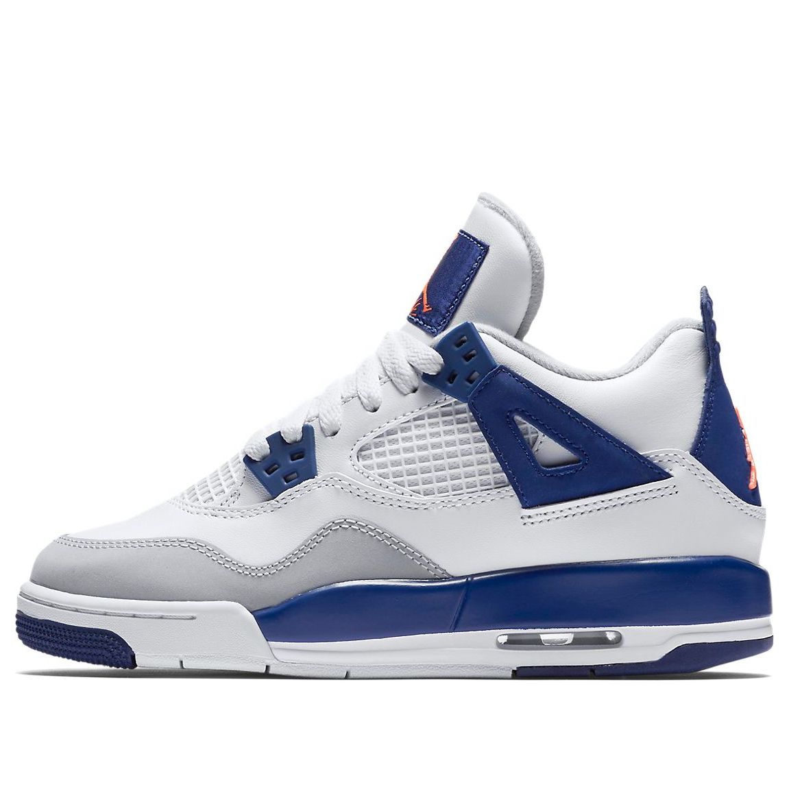(GS) Air Jordan 4 'Deep Royal Blue' 487724-132