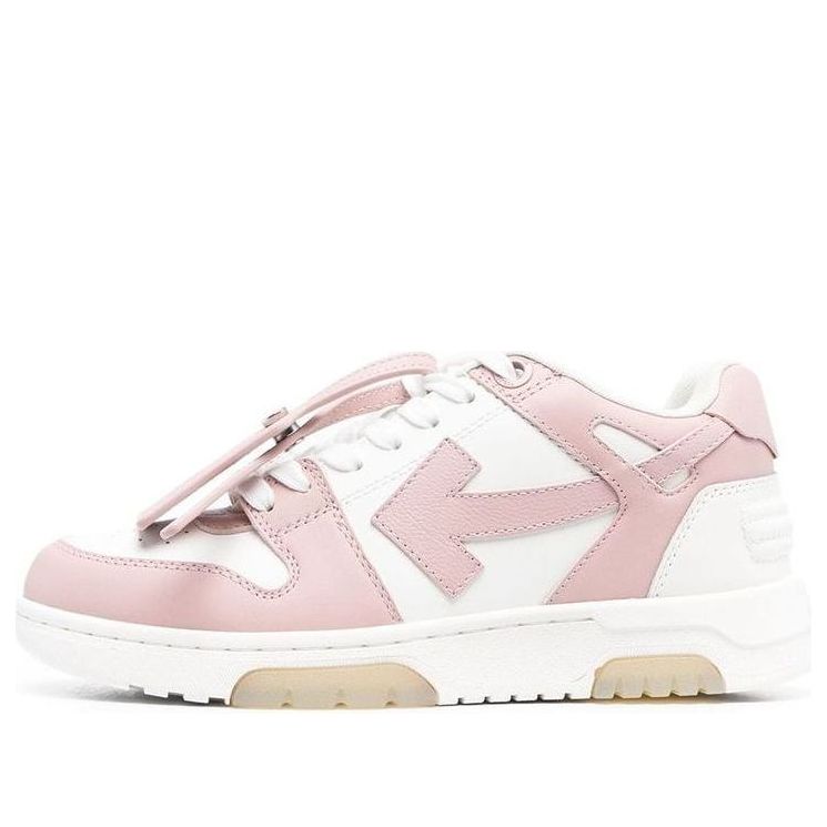 (WMNS) Off-White Out Of Office Low-Top Sneaker 'Pink White' OWIA259C99LEA0033001