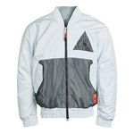 Men's Nike Kyrie Basketball Sports Mesh Patchwork Print Pattern Woven Baseball Padded White Gold Color Jacket CK6671-043