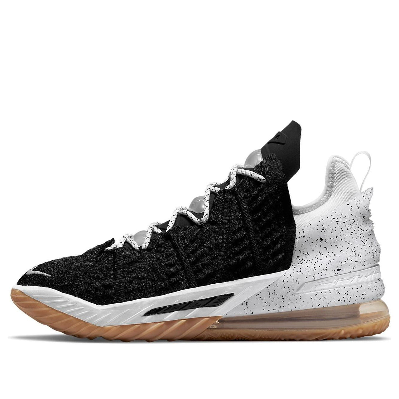 Nike LeBron 18 EP 'Black White Gum' CQ9284-007