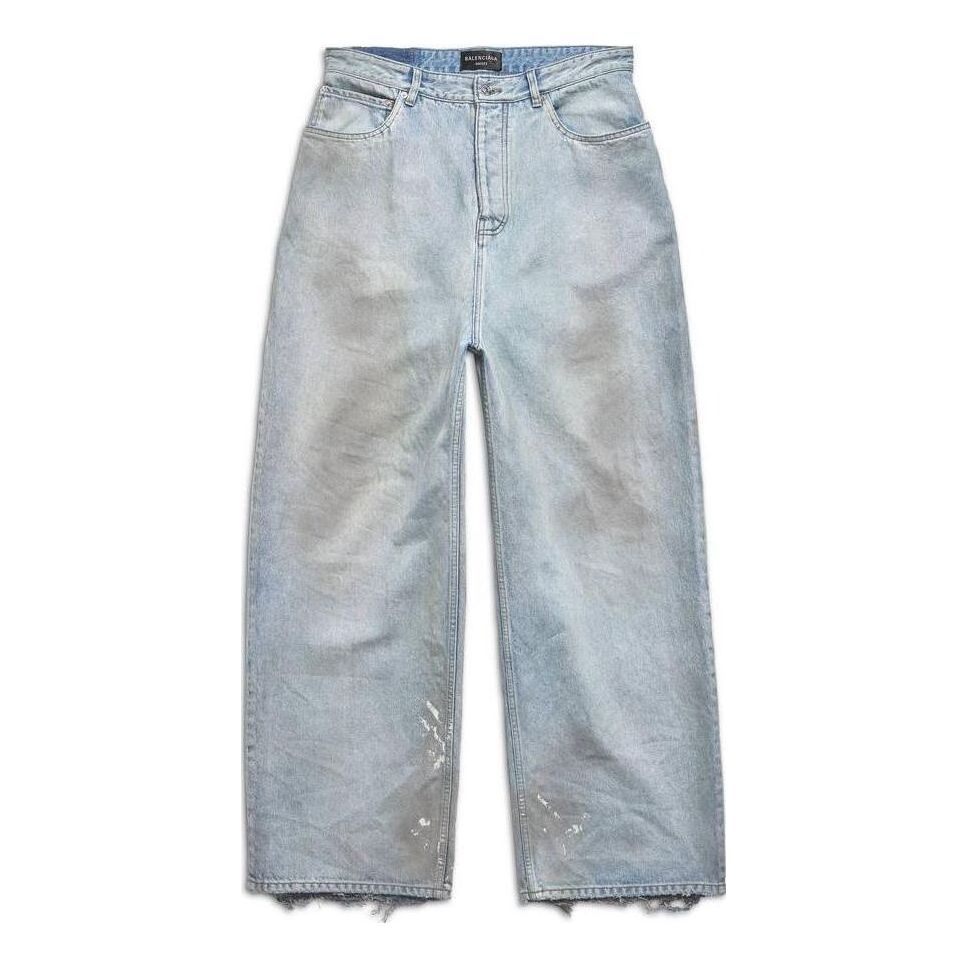 Balenciaga Baggy Pants 'Blue' 745213TDW144016