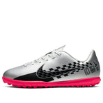 (GS) Nike JR Vapor 13 Club NJR TF Turf 'Black Silver' AT8175-006