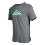 Nike Pattern Printing Breathable Sports Short Sleeve Gray Dark gray CZ9804-084
