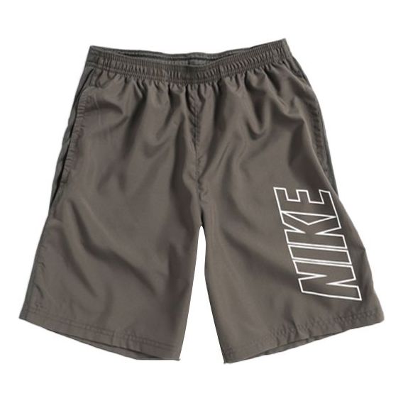 Nike Dri-fit Sweat-Wicking Athleisure Casual Sports Shorts Dark Green AR7657-325