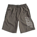 Nike Dri-fit Sweat-Wicking Athleisure Casual Sports Shorts Dark Green AR7657-325