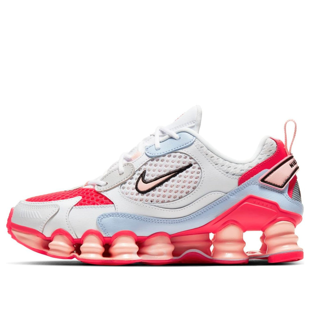 (WMNS) Nike Shox TL Nova 'White Laser Crimson' CV3602-101