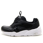 PUMA Disc Blaze Leather Running Shoes Black/White 361979-01