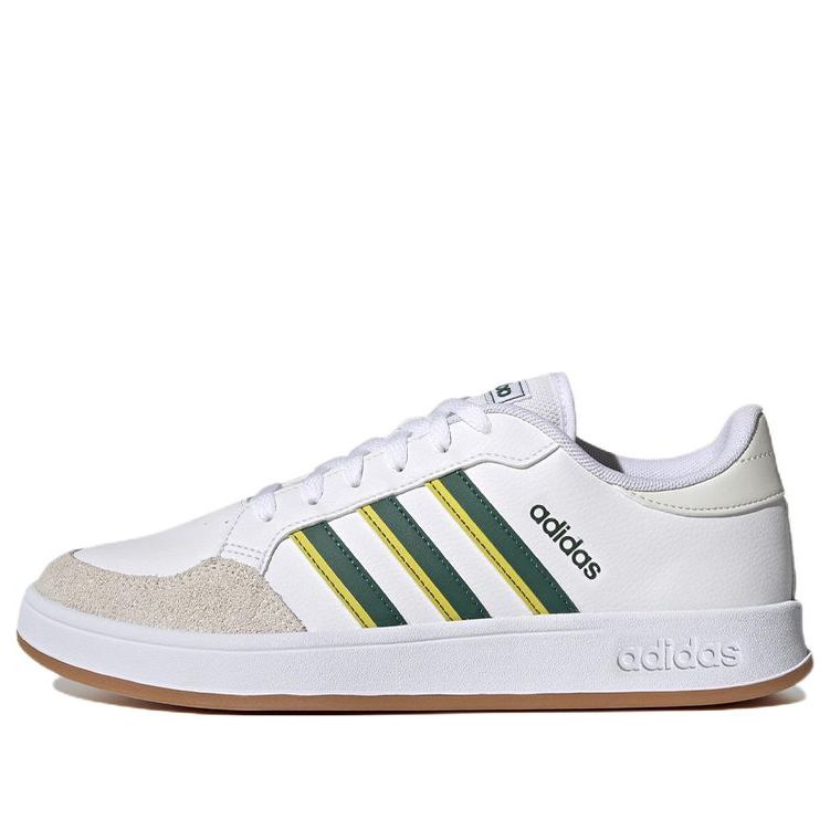 adidas Breaknet Court Lifestyle Shoes 'Collegiate Green Impact Yellow' GY9587