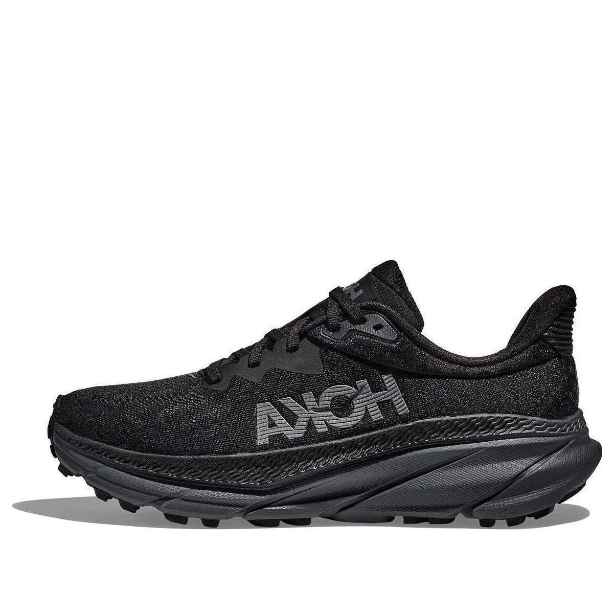 (WMNS) HOKA ONE ONE Challenger 7 'Triple Black' 1134498-BBLC