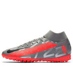Nike Mercurial Superfly 7 Academy TF Turf 'Grey Red' AT7978-906