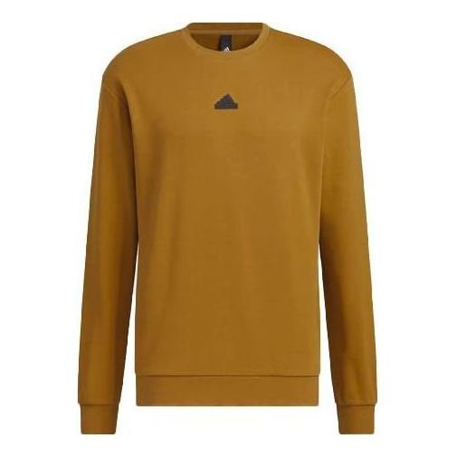 adidas Tech Graphic Crew 'Tan' IP4962