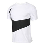 Nike BigSwoosh Large Logo Classic Sports Short Sleeve White CK9586-100