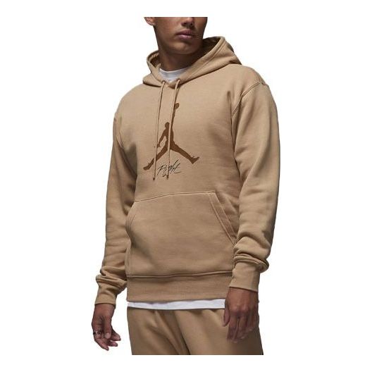Air Jordan Fleece Hoodie Asia Sizing 'Hemp Light British Tan' FD7546-200