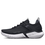(WMNS) Under Armour Project Rock 5 'Black White' 3025436-003
