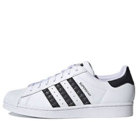 adidas Superstar 'Logo Stripes - White Black' H68101