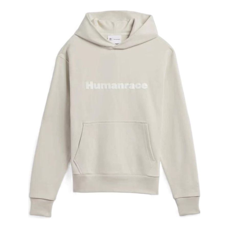 adidas x Pharrell Humanrace Logo Hoodie 'Aluminium' HS4818