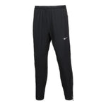 Men's Nike Casual Micro Mark Printing Straight Solid Color Reflective Sports Pants/Trousers/Joggers Autumn Black DQ4746-010