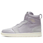 (WMNS) Air Jordan 1 High Zip 'Grey Light Ivory Light Purple' AQ3742-002
