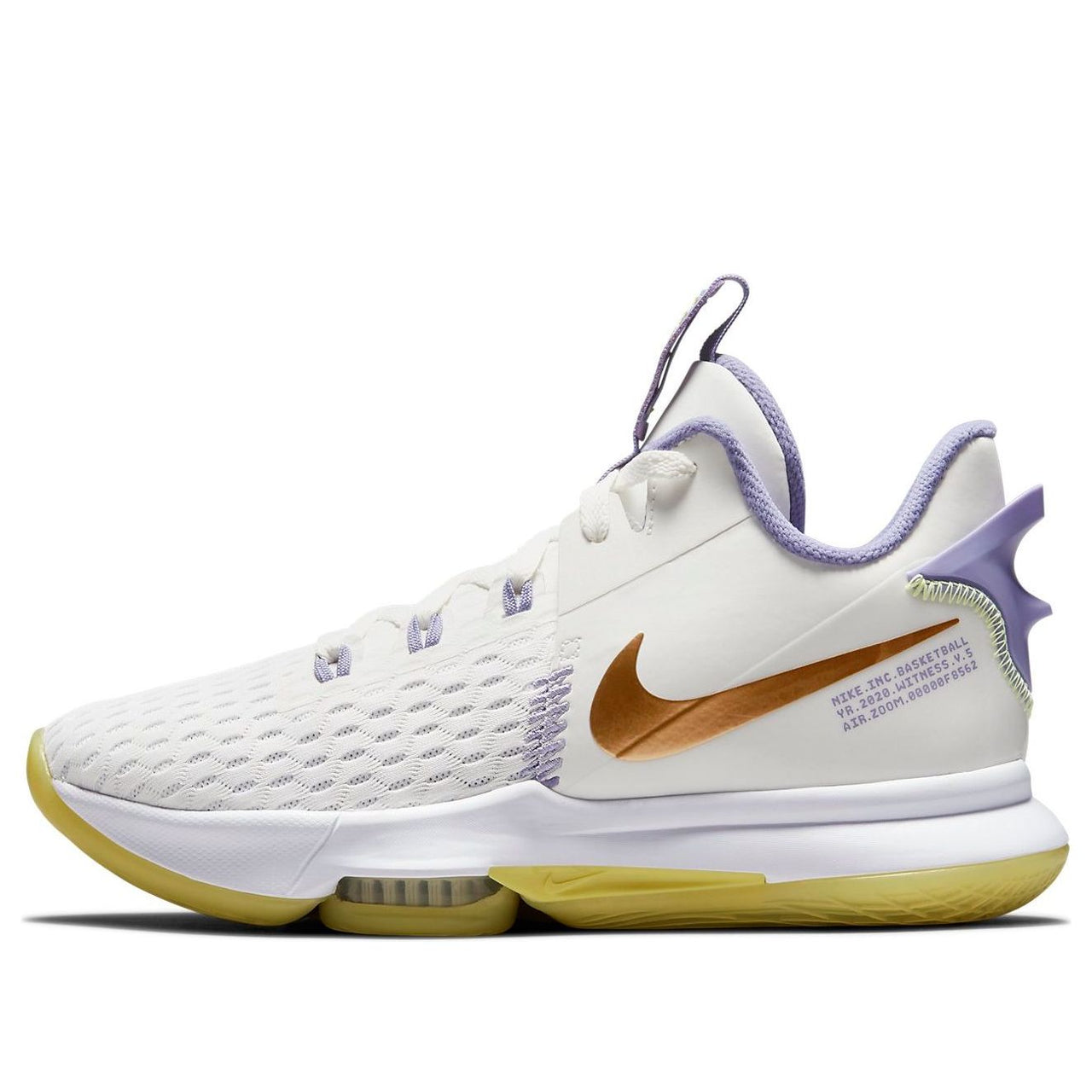 Nike LeBron Witness 5 'Summit White Metallic Bronze' CQ9380-102