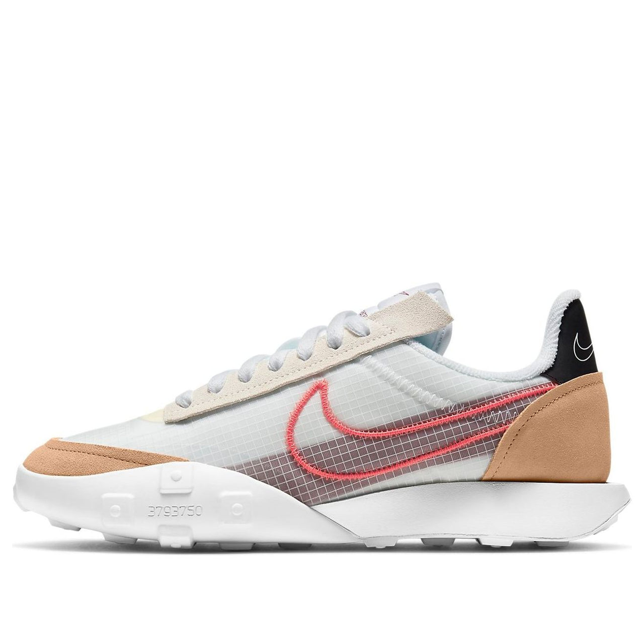 (WMNS) Nike Waffle Racer 2X 'White Bright Crimson' CK6647-101
