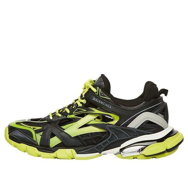 Balenciaga Track.2 Trainer 'Black Yellow Green' 568614W2GN31073