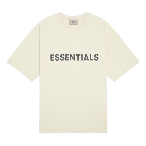Fear of God Essentials SS20 Graphic Logo T-Shirt 'Creamy' FOG-SS20-401