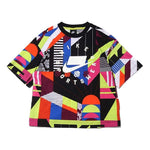 (WMNS) Nike Sportswear Loose Fit Short Sleeve 'Multi' AT0565-010