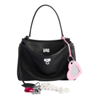 (WMNS) Balenciaga Rodeo Small Handbag Used Effect With One Charm 'Black' 7897792AA831000