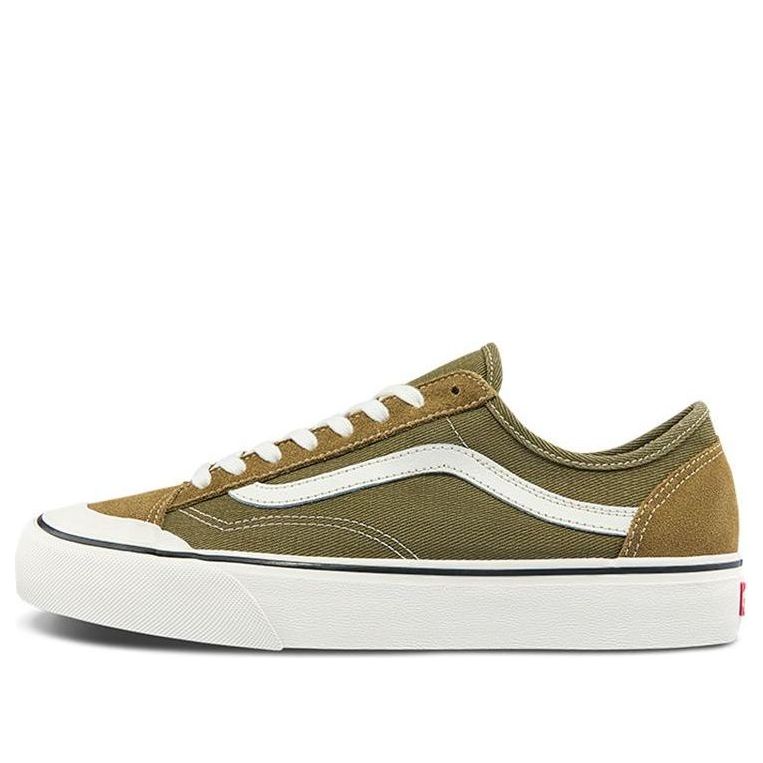 Vans Style 36 Lightweight Wear-Resistant Low Top Casual Skate Shoes Unisex Military Green VN0A5HYRB9A