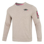 Nike Back Smiling Face Pattern Printing Round Neck Pullover Long Sleeves Hoodie Men's Grey DQ7867-040