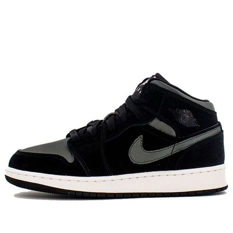 (GS) Air Jordan 1 Mid SE 'Black Anthracite' BQ6931-012