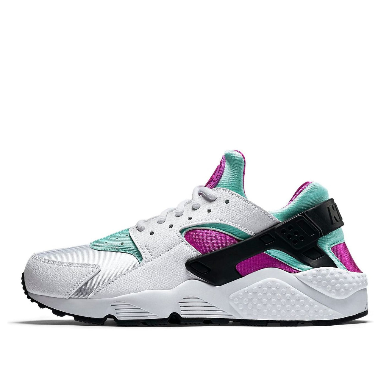 (WMNS) Nike Air Huarache Run 'White Blue Red' 634835-104