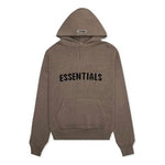 Fear of God Essentials FW20 Knit Logo Hoodie 'Taupe' FOG-FW20-366