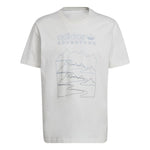 adidas Adventure Mountain Front T-Shirt 'White' HK5006