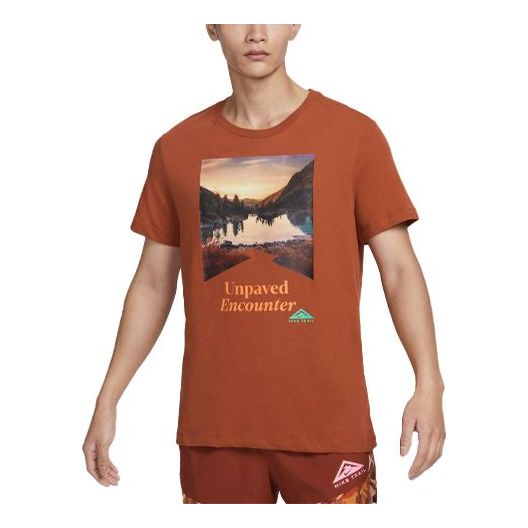 Nike Hike Trail DRI-FIT T-Shirt 'Brown' FD0121-246
